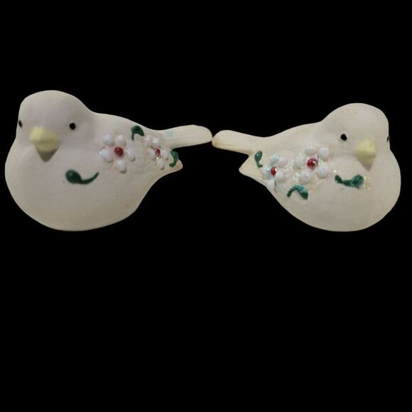 Vintage Pair of Porcelain Bird Figurines - Picture 12 of 12